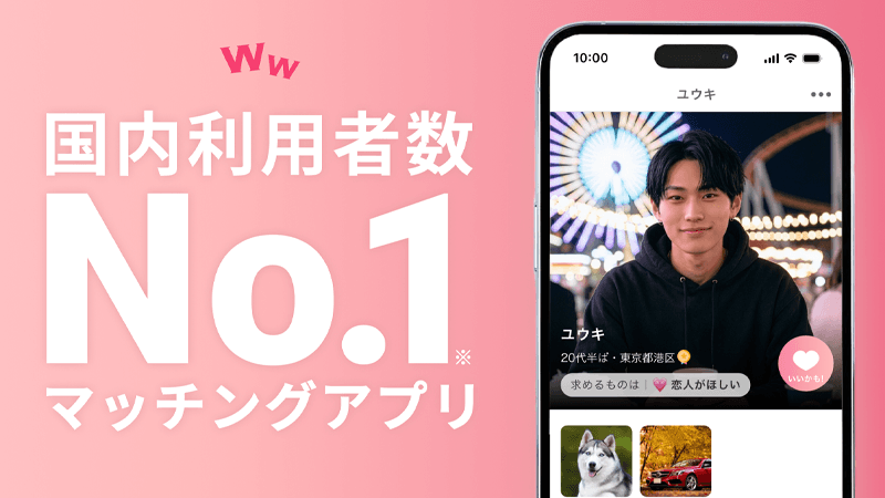 ワクワクメールの特徴を紹介するイメージ
